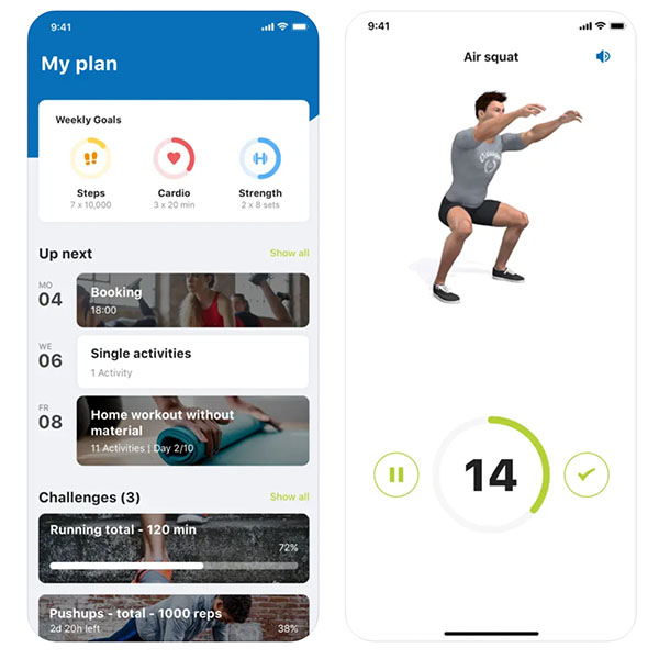 Lakeview Fitness App Preview